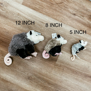 8” Mini Opossum Stuffed Animal