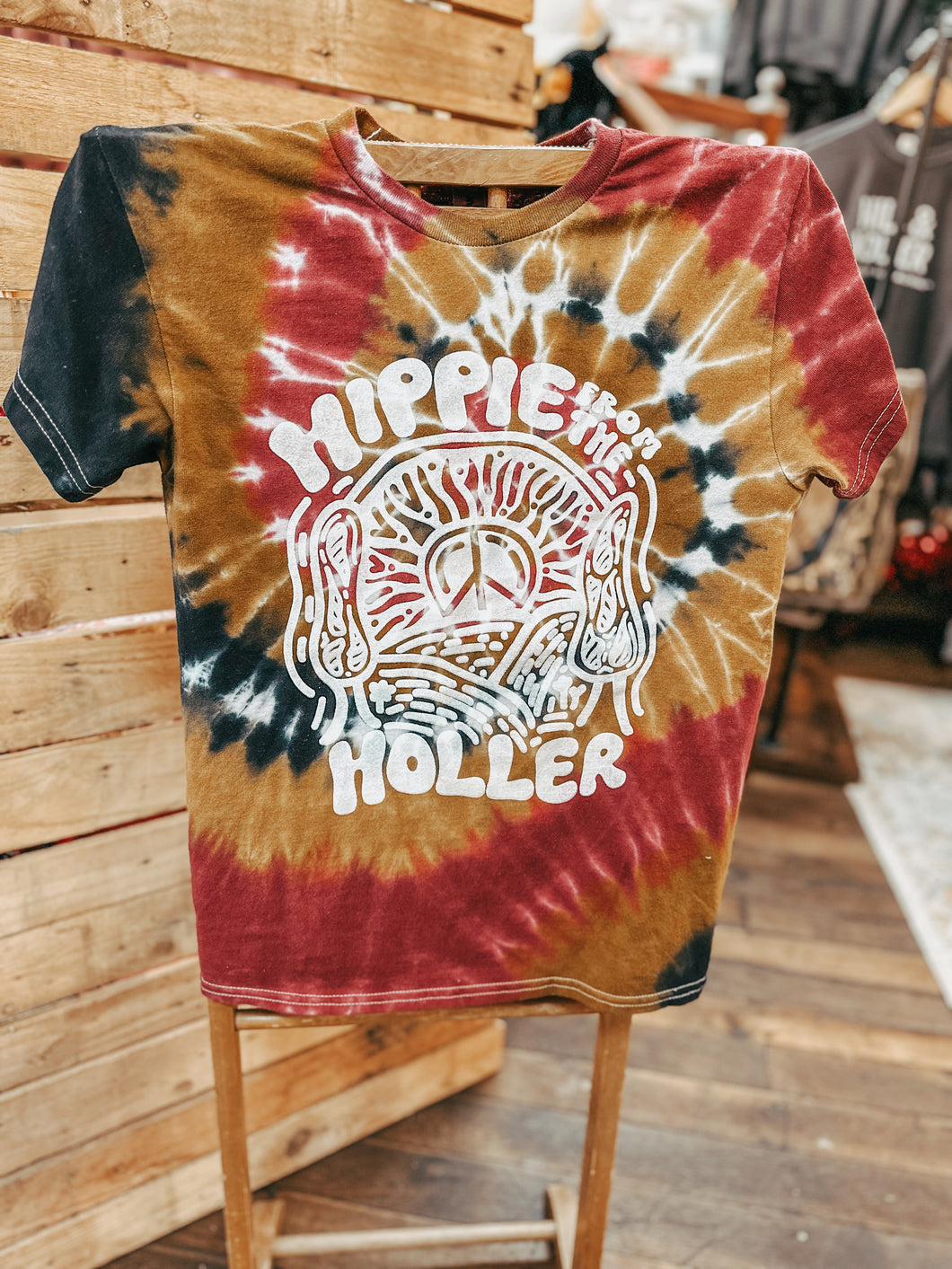 The Hippie From the Holler Tie-Dye Tee