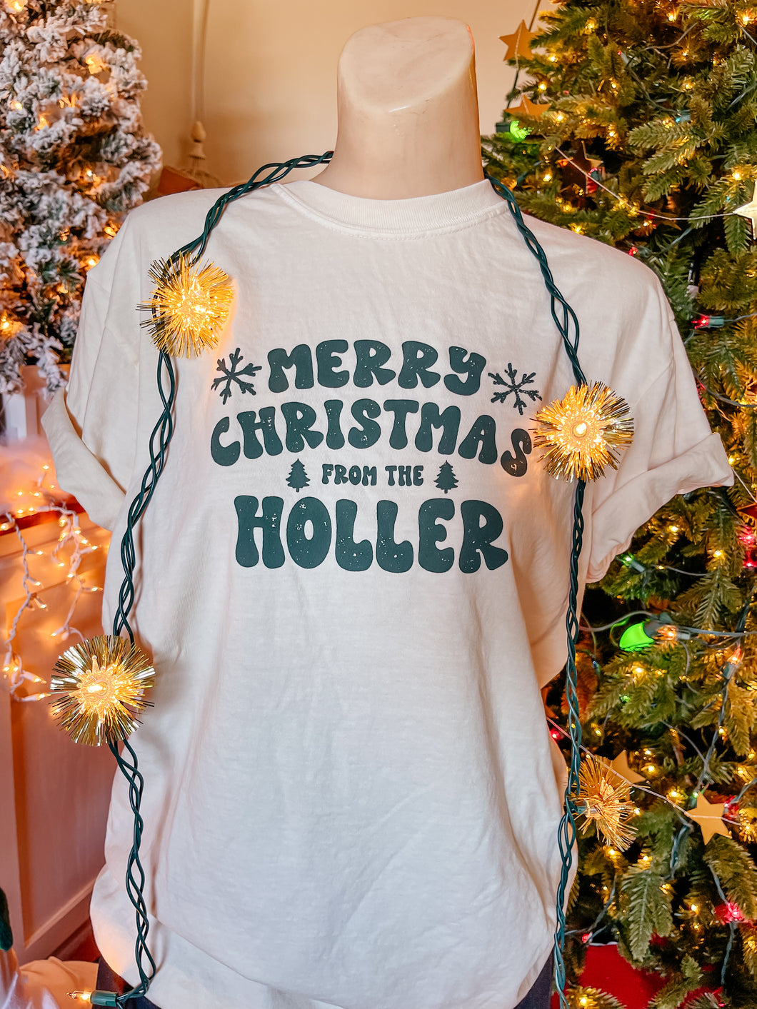 The Merry Christmas from the Holler Tee