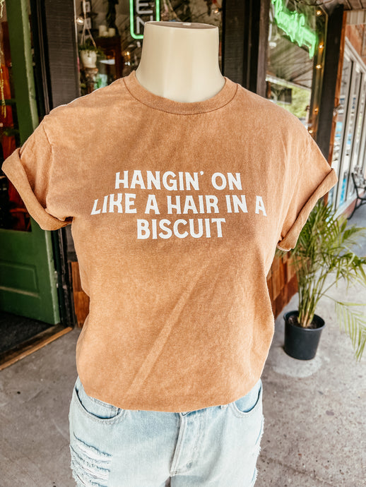The Hair in a Biscuit Heavyweight Tee