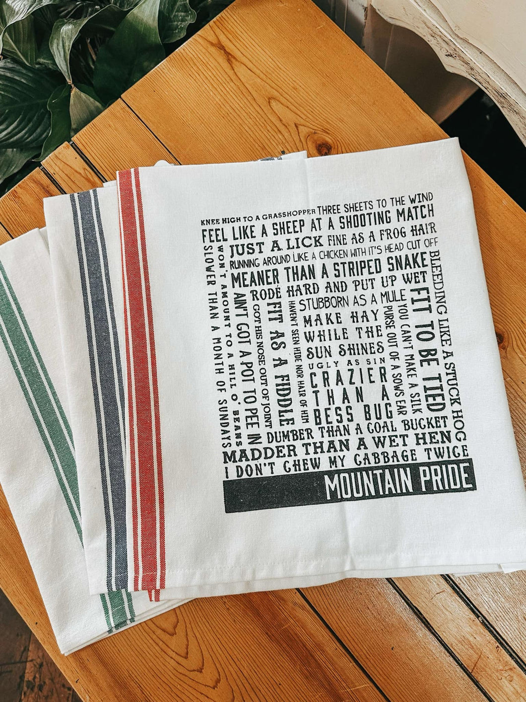 Mountain Talk Dish Towels