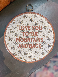 Hoop Wall Decor