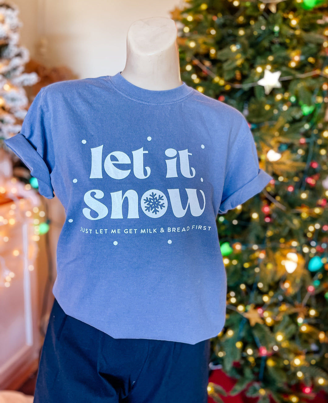 The Milk and Bread Tee - Let it Snow