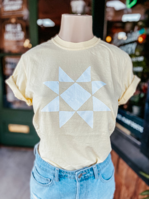 The Quilt Block Folk Tee