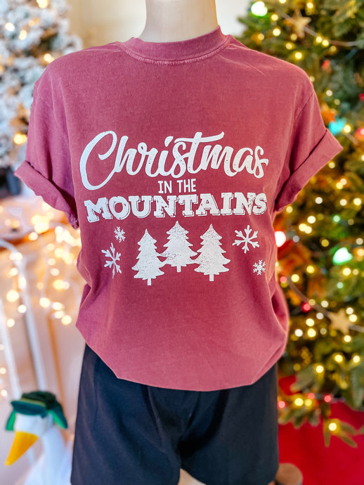 The Christmas in the Mountains Tee