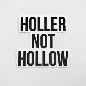 Holler Not Hollow Hill and Holler Appalachia