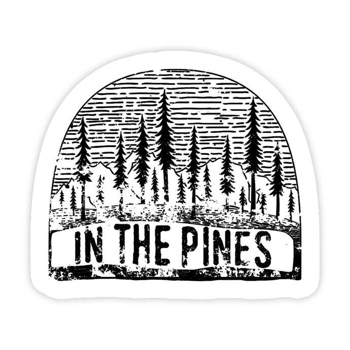 In the Pines Decal Sticker