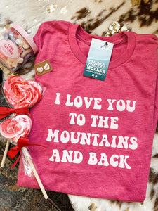 The Mountains and Back Tee