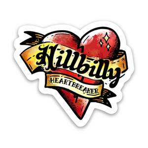 The Hillbilly Heartbreaker Sticker