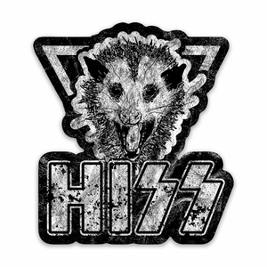The HISS Possum Sticker
