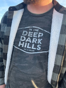 The Deep Dark Hills Logo Tee