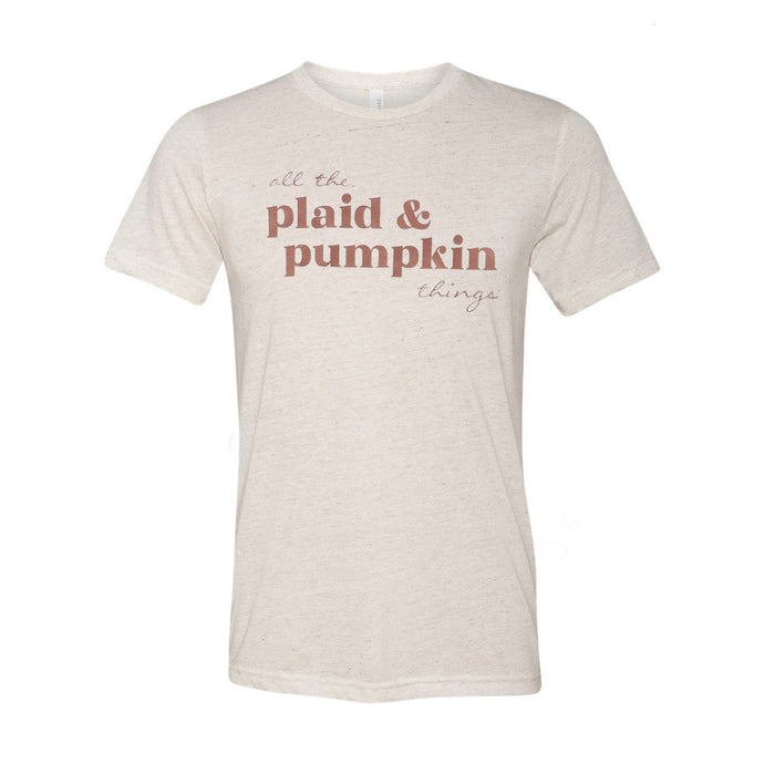 The Plaid and Pumpkin Tee