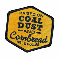 The Coal Dust and Cornbread Logo Patch 3 x 3”